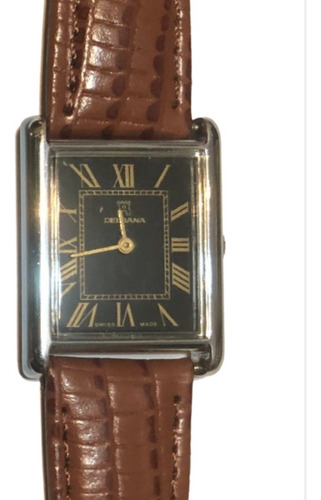 Antiguo Reloj Delbana A Cuerda ,unisex Swiss Made.