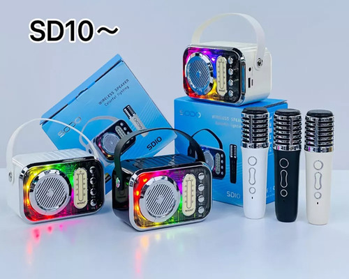 Sd10 Bluetooth Inalámbrico Con Micrófono Altavoz