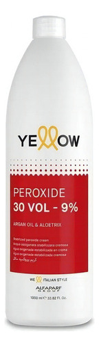 Peróxido Yellow Peróxido Crema tono 30 vol. para cabello x 1L