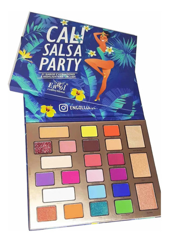Sombras Cali Salsa Party Engol - g a $1067