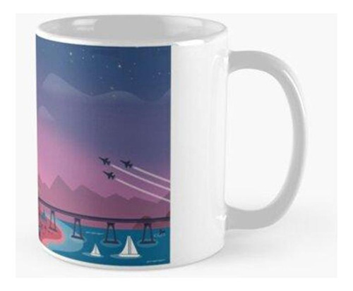 Taza Paisaje Aesthetic Calidad Premium