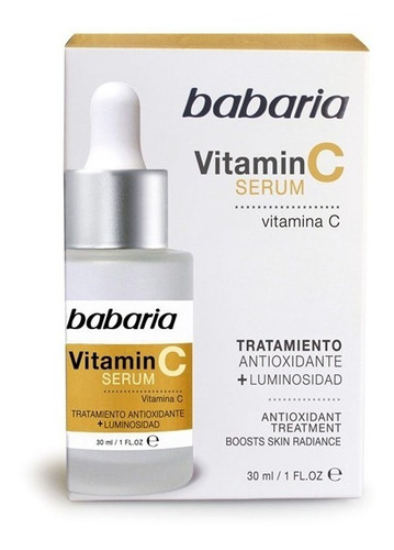 Serum De Vitamina C Antioxidante Vegano 30ml. Babaria