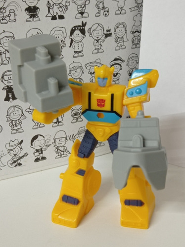 Transformers Cyberverse Bumblebee Colección Mcdonalds