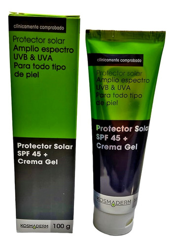 Protector Solar Spf 45 Gel 100g - g a $900