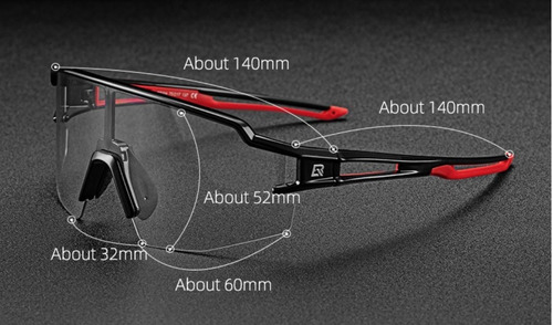 Imagen 5 de 5 de Lentes Para Ciclismo Running Polarizado Anteojos Soporte Rec