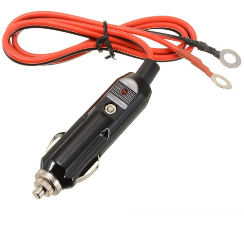 Cabo Rabicho Adaptador Inversor Veicular 12v 24v  3 Metros
