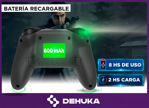 Joystick Para Pc Inalámbrico Led Con Carcasa Compatible Con Android Ios Nintendo Switch, Oled, Lite