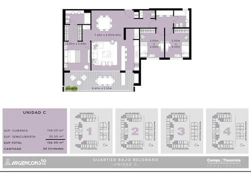 Departamento Premium En Quartier Bajo Belgrano Con Amenities