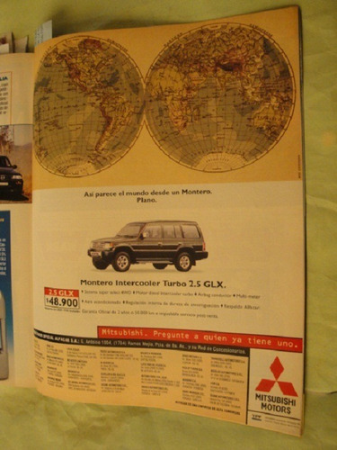 Publicidad Mitsubishi Montero Turbo Glx Año 1997