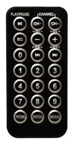 Bocina Moonki Sound 1600w, Incluye Micrófono Para Karaoke Negro