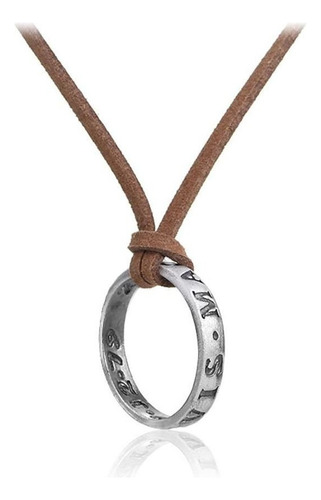 Anillo De Nathan Drake Collar Incharted Colgante Cosplay