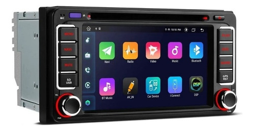 Toyota Dvd Gps Wifi Android 11 Hilux Fj Rav4 Yaris Touch Usb