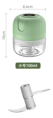 T Trituradora Eléctrica Mini Procesadora De Alimentos Usb