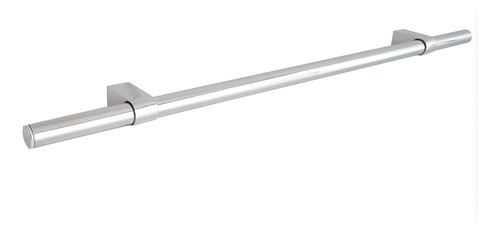 Barra De Utensílios Suporte De Cozinha Redondo Aço Inox 50cm