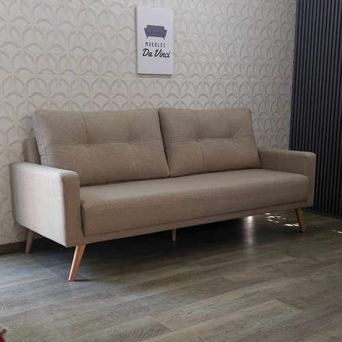 Sofa Sillon 3 Cuerpos En Tela Easyclean Fabricacion Nacional