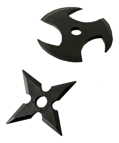 Shuriken Naruto Shippuden Anime Set 2 Unidades Plástico Pvc