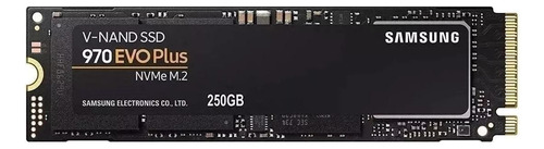 Samsung 970 Evo Plus Nvme Ssd Interno 250gb 3500mb 