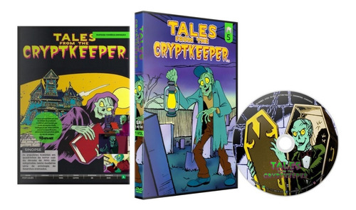 Dvd Os Contos Da Cripta Série Animada Completo Dublado