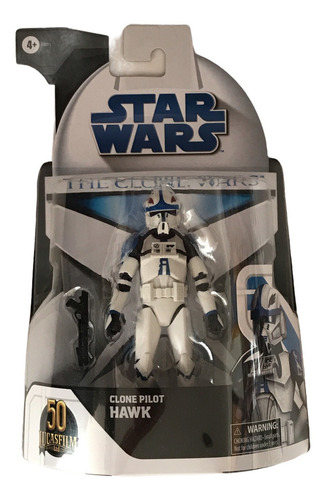 Clone Pilot Hawk Target Exclusive Black Series Star Wars 6pu (Usado)
