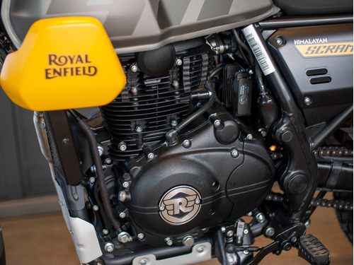 Imagen 9 de 25 de Royal Enfield Scram 411 Graphite Yellow Entrega Inmediata