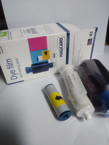 Cinta Magicard Dye Film And Cleaning Spool Ma300ymcko