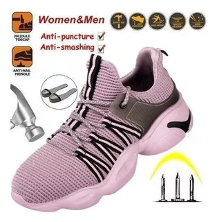 Xiqing Tenis De Seguridad Industrial Hombre Mujer Zapatos