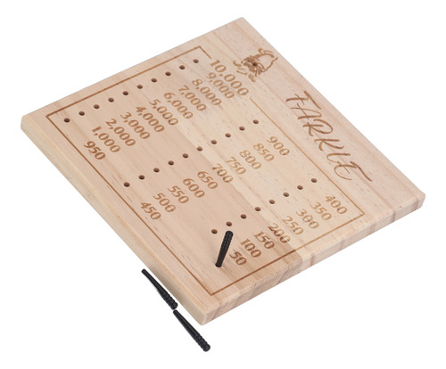Bandeja De Dados De Madera Farkle Mejora Las Habilidades Mat