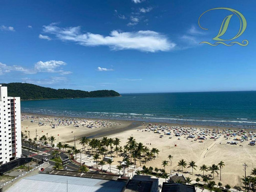Cobertura Com Vista Do Mar, 3 Dormitórios Suítes Na Vila Guilhermina À Venda!! - Co0047