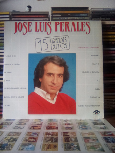 José Luis Perales 15 Grandes Exitos Lp (Usado)