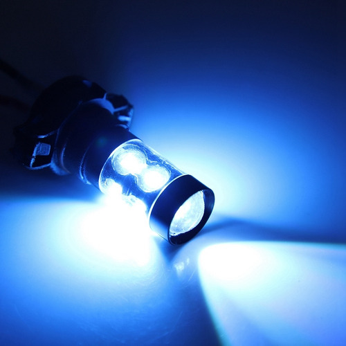 2 Unids H16 5202 8000k 100w 20leds Coche Faro Conducción Ni