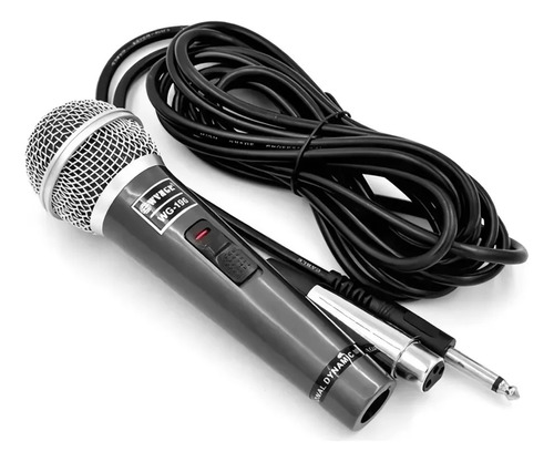 Combo 2 Microfonos Alambricos Profesional Elegantes 80 Hz