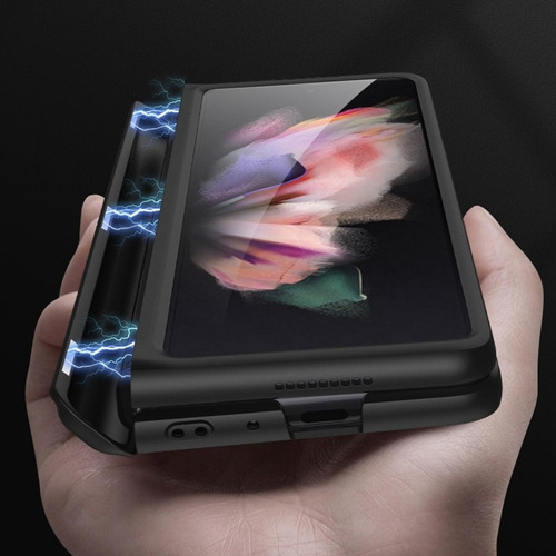 1 Funda Con Tapa For Samsung Galaxy Z Fold3 5g