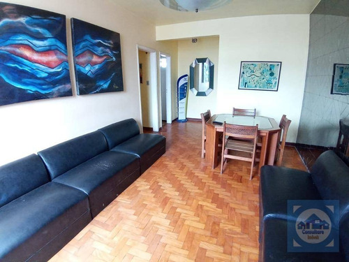 Imagem 1 de 22 de Apartamento Com 2 Dormitórios À Venda, 100 M² Por R$ 550.000,00 - Gonzaga - Santos/sp - Ap5718