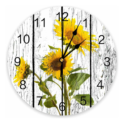 Reloj De Pared Decorativo Silencioso Para Cualquier Espacio-