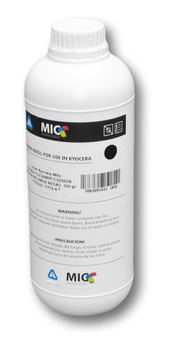 Toner Mita Tk 582k/592k Recarga X 500 Gr Negro Mic