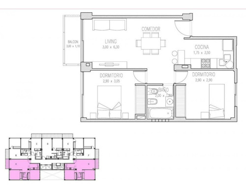 Imagen 24 de 24 de Departamento De 3 Ambientes - Bajas Expensas Con Pileta