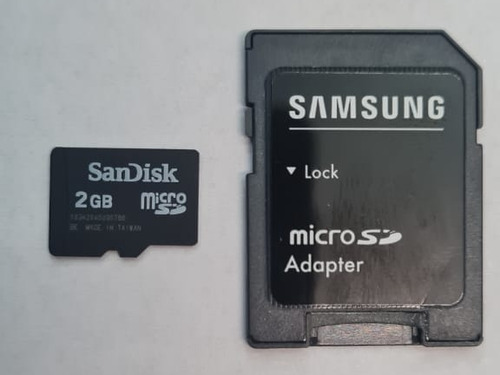 Memoria Microsd 2gb Con Adaptador