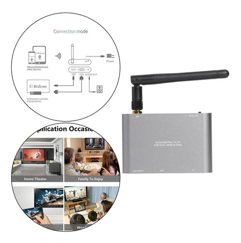 Receptor De Dongle Con Pantalla Wifi Para Transmitir La