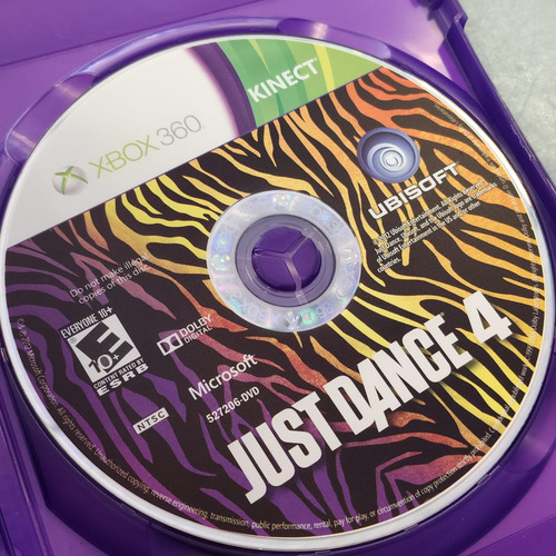 Just Dance 4 Xbox 360 Juego Físico (Usado)