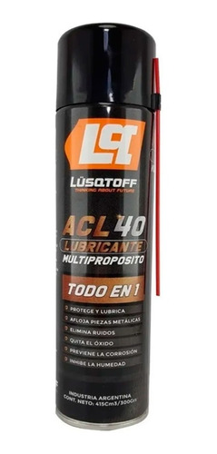 Lubricante Aerosol Lusqtoff 415cm3 Quita Óxido Taller Acl40