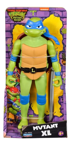 Figura Leonardo Mutant Xl Tortugas Ninja Mutantes Playking