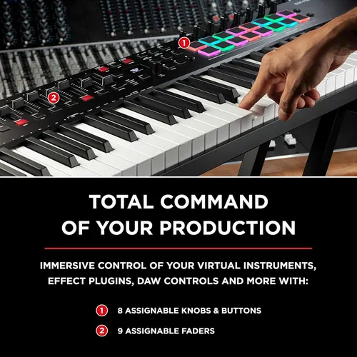 M-audio Oxygen Pro 61 - Controlador De Teclado Midi Usb