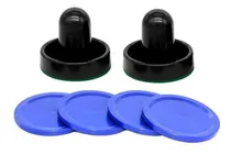 Comprar 2 Deslizador De Air Hockey, 2 Empujadores De Air Putter