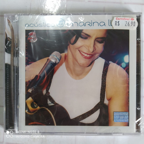 Cd Marina Lima - Acústico ( Lacre De Fábrica)