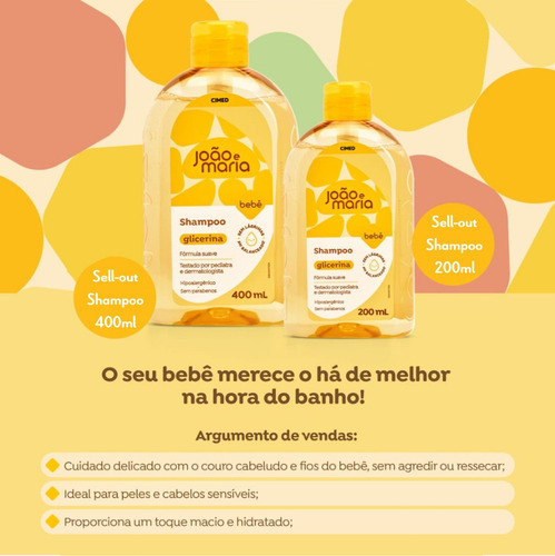 Sabonete Líquido João E Maria Bebê Glicerina 200ml Infantil
