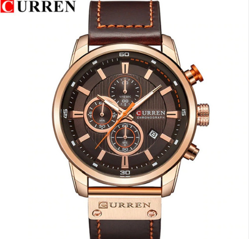 Relógio Masculino Curren 8291 Oferta Todo Funcional C.02