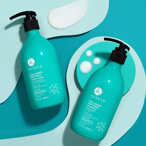 Conjunto De Shampoo E Condicionador Luseta Thickening Com Co