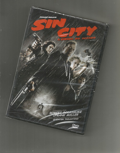Sin City A Cidade Do Pecado Com Bruce Willis Dvd Lacrado