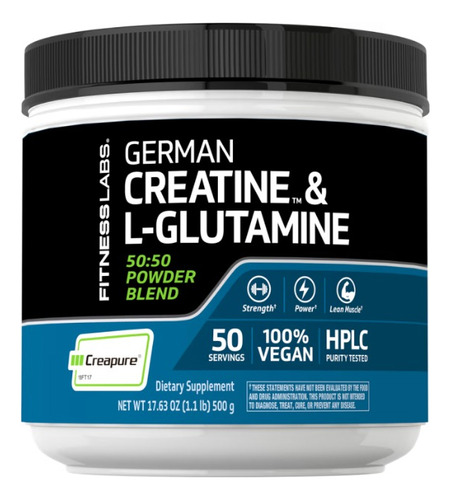 Creatina Creapure & L-glutamina - g a $730