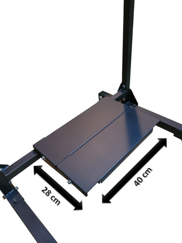 Imagen 7 de 8 de Soporte Pie Tv Pantalla Led 32-65 C/ruedas Móvil 2 Estantes